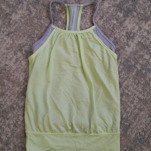 Ivivva Double Dutch Tank with Built In Bra, Size 7